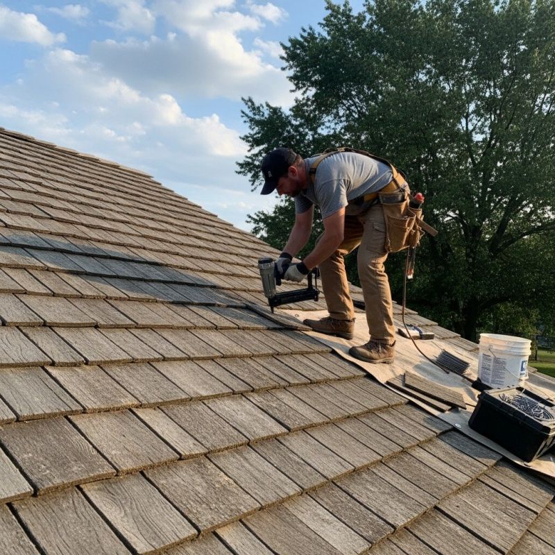 Shake Roof Repair